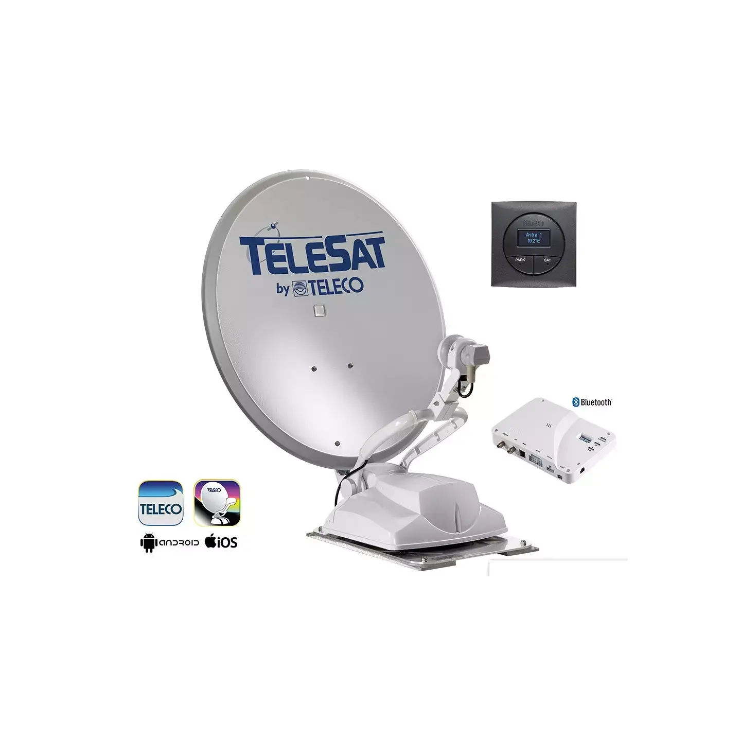 Parabolantenne Teleco TeleSat 85cm Helautomatisk