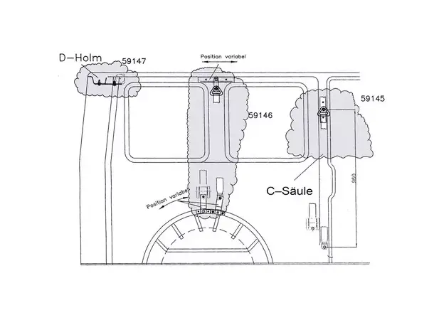 3-punktbelteadaptersett til VW T5 Van | Caravan.no