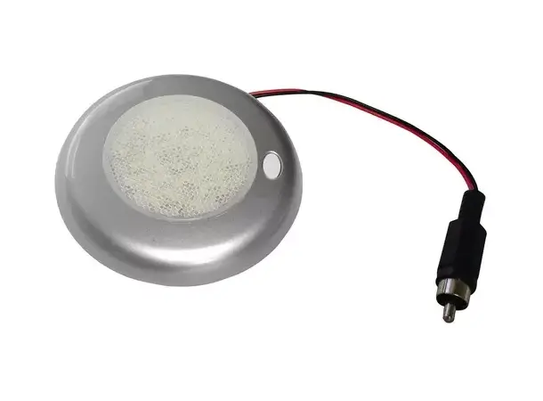 12LED hvit, 6 LEDs 12V – Ø78 mm | Caravan.no