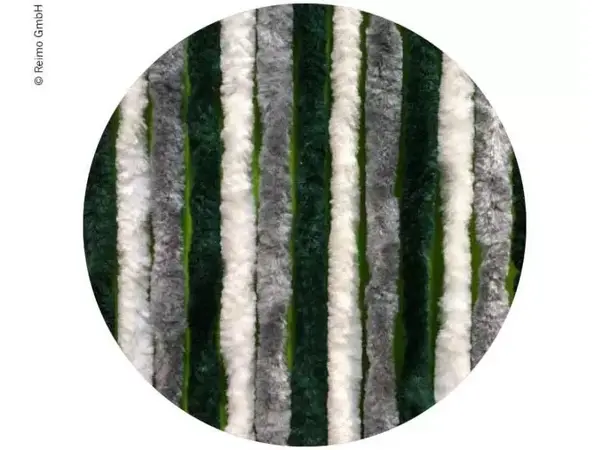 Arisol dørforheng 56x185 cm grå/grønn/hvit 