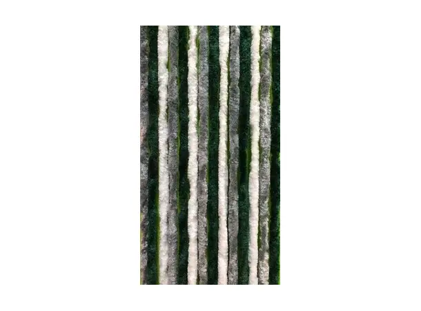 Arisol dørforheng 56x185 cm – grå/grønn/hvit | Caravan.no