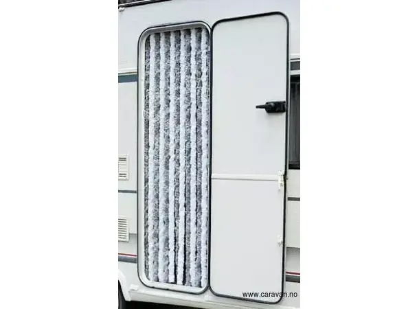 Arisol plysjforheng 56x205 cm – Brun / Beige | Caravan.no