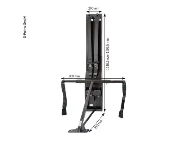 Beltestativ Fiat standard chassis | Caravan.no