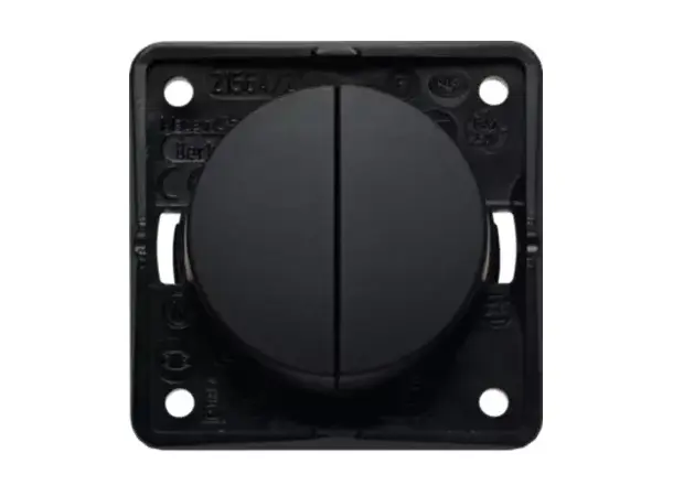 Berker Integro seriebryter 12V/230V | Caravan.no