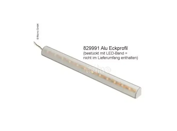 Aluminium hjørneprofil 1,5 m | Caravan.no