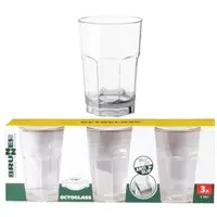 Glass Brunner Octoglass 28cl 3stk 