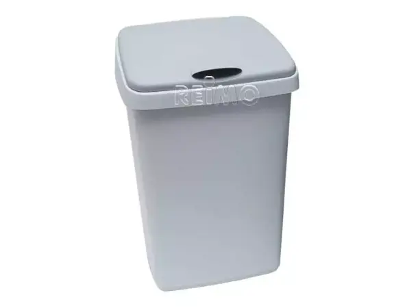 Avfallsbøtte 25 liter grå | Caravan.no