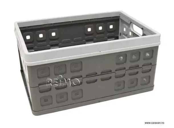 Klappboks 46 liter grå | Caravan.no