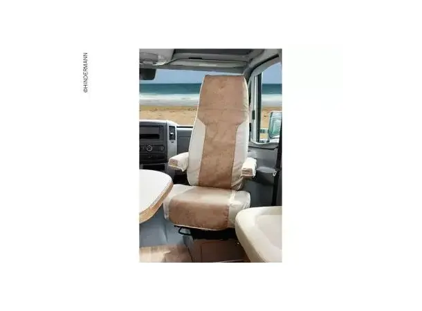 Armlenetrekk Alcatraz velour beige Ducato fra 2007 