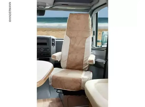 Armlenetrekk Alcatraz velour beige Ducato fra 2007 