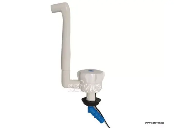 Automatisk kran Novo hvit – For kaldt vann | Caravan.no