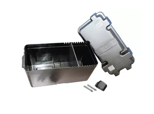 Batteriboks 39,5x23,5x17 cm – Svart | Caravan.no