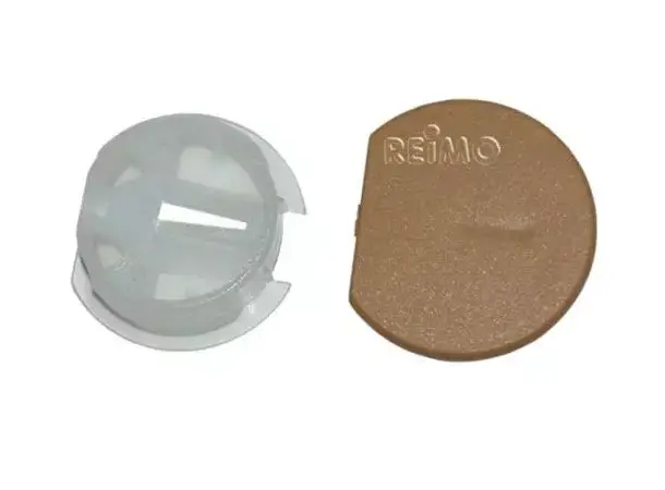 Beslag lysebrun 50 stk | Caravan.no