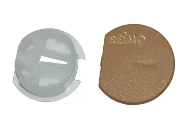 Beslag lysebrun 50 stk | Caravan.no