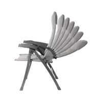 Campingstol Brunner Dream 3D Bowleg Lysgrå
