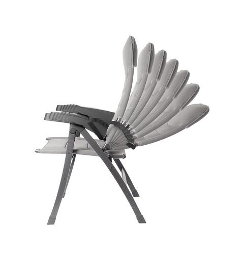 Campingstol Brunner Dream 3D Bowleg Lysgrå