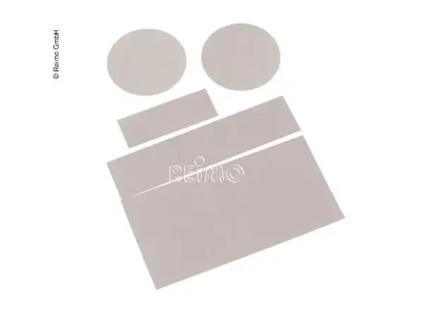 Teltreparasjonslapper grå selvklebende | Caravan.no