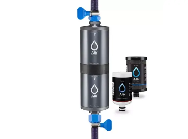 Alb filter Fusion drikkevannsfilter m/reisekoblingssett 