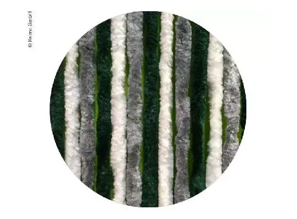 Arisol dørforheng 56x205 cm – grå/grønn/hvit | Caravan.no