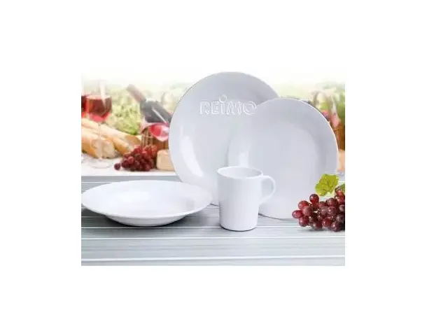 Camp4 melamin servisesett Monaco | Caravan.no