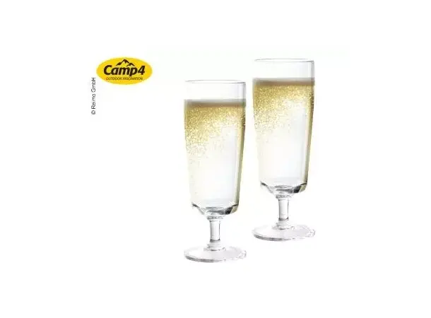 Camp4 Champagneglass Capri Sett med 2 stk 