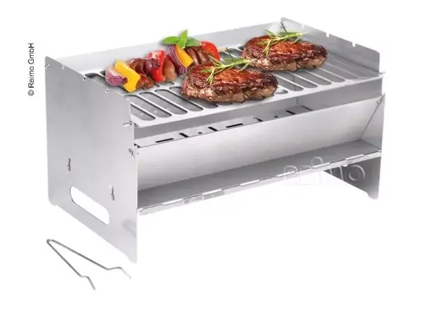 Camp4 sammenleggbar grill – 25x40x22 cm | Caravan.no