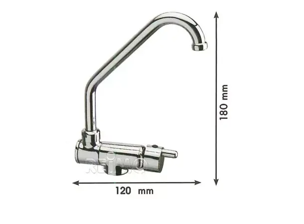 Can vannkran til produkt 70508 – For kaldt vann | Caravan.no
