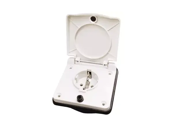 Carbest forteltstikkontakt 230V hvit | Caravan.no