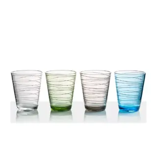 Glass Brunner Onda 30 cl 4 stk