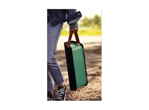 Bordgrill Una turkis for trekull – 43x16x9 cm | Caravan.no