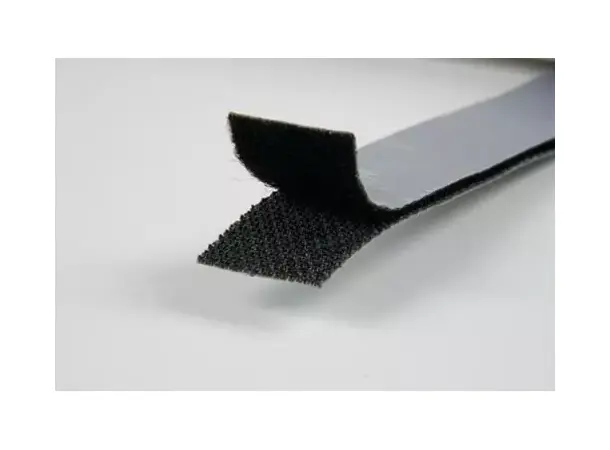 Borrelås selvklebende 2 cm x 5 m svart | Caravan.no