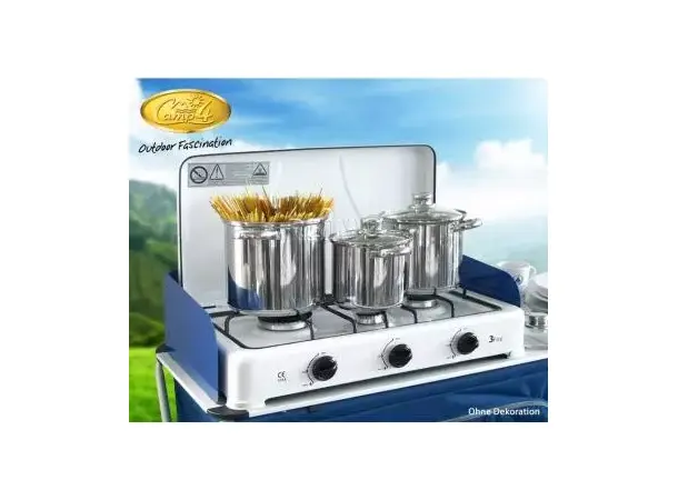 Camp4 kasserollesett med glasslokk | Caravan.no