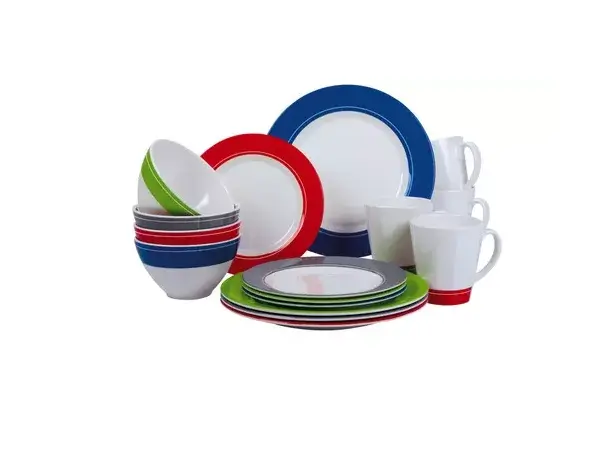 Camp4 melamin servisesett Burano | Caravan.no