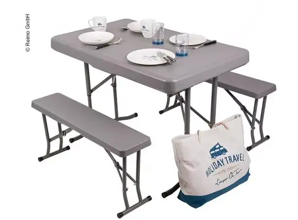 Camp4 piknikbord Garnitur Easy 105x65x72 cm 