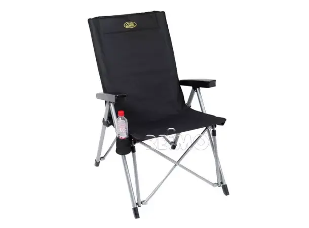 Camp4 sammenleggbar stol La Palma svart Belastning opptil 120 kg 