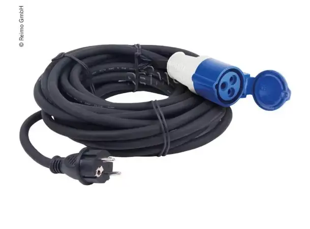 Carbest CEE-adapterkabel Schuko/CEE – 4 meter | Caravan.no
