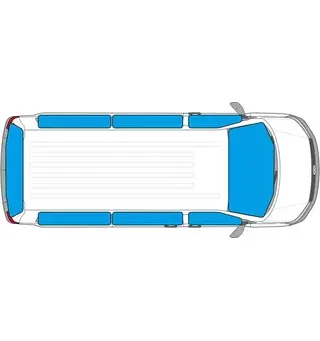 Carbest innvendig termomatte 8-delt Vito Tourer og V-klasse lang fra 2015