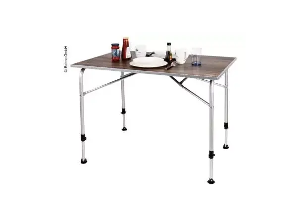Camp4 campingbord Levi – 100x68x59-72 cm | Caravan.no