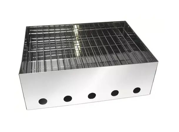 Camp4 røykovn Lars i rustfritt stål | Caravan.no