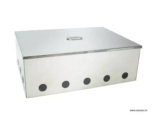 Camp4 røykovn Lars i rustfritt stål | Caravan.no