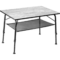 Campingbord 100x70 cm antrasitt Belastning opp til 30 kg