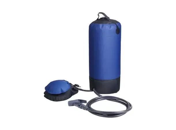 Campingdusj med 12 l vanntank | Caravan.no