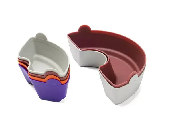 Omnia silikonform sett med 6-deler | Caravan.no