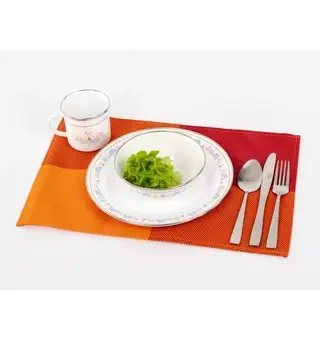 Camp4 spisebrikke 30x45 cm oransje/rød Sett med 2 stk
