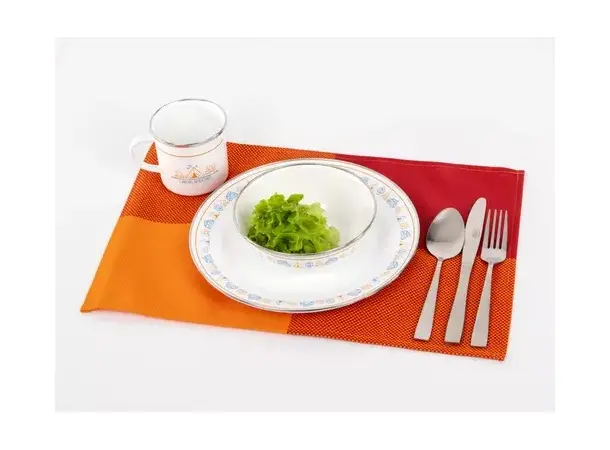 Camp4 spisebrikke 30x45 cm oransje/rød | Caravan.no