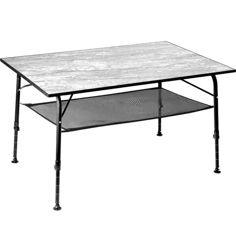 Campingbord 120x80 cm antrasitt Belastning opp til 30 kg