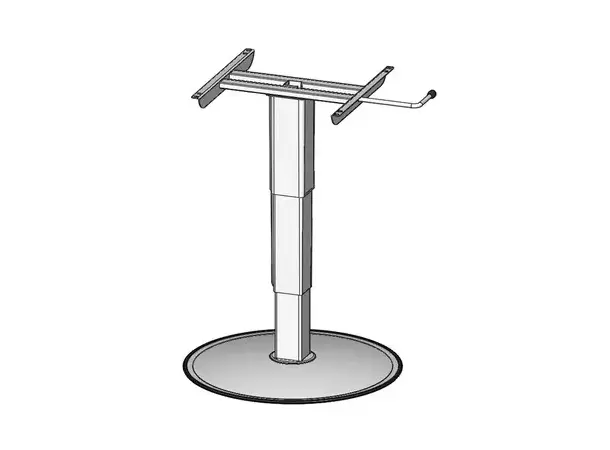 Bordfot 320-695 mm – Ensøylet med sokkel | Caravan.no