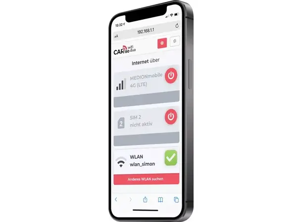 Campingruter Car 150 WiFi Duo | Caravan.no