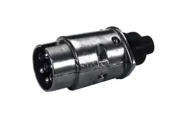 Carbest 7-polet støpsel i metall | Caravan.no