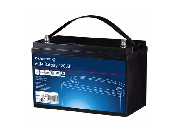 Carbest AGM batteri 120Ah | Caravan.no